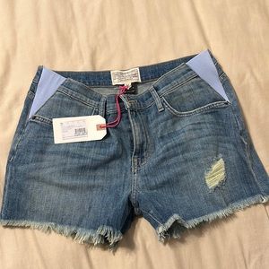 Current/Elliott Hatch maternity shorts